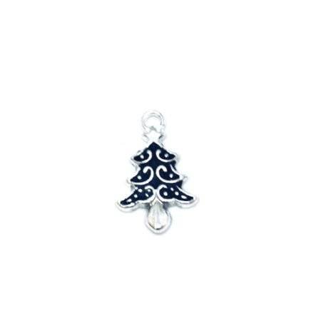 Vintage Christmas Tree Earring Charm