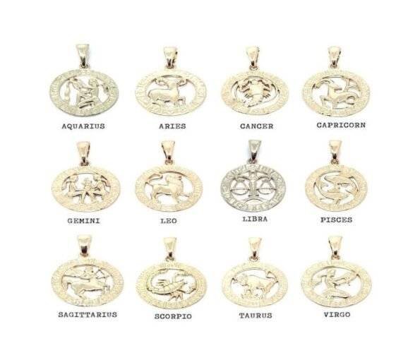 SGOL-003 Gold Filled Zodiac Charm