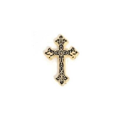 Gold Filled Cross Religious Charm